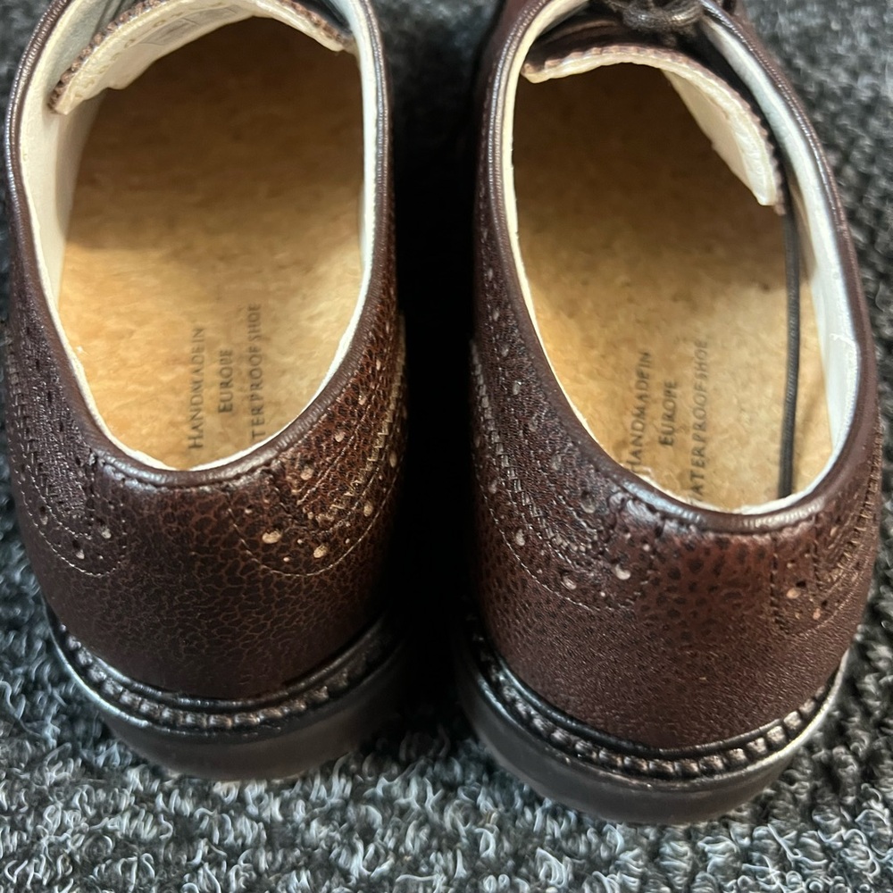 Worn once Lambda Golf Livorno shoes size 8.5 but fits like a 9 - Picture 3 of 4
